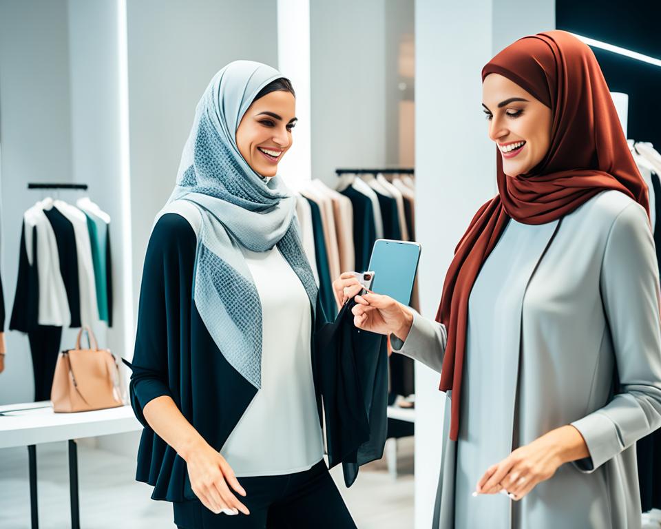 تجربة تسوق للمحجبات