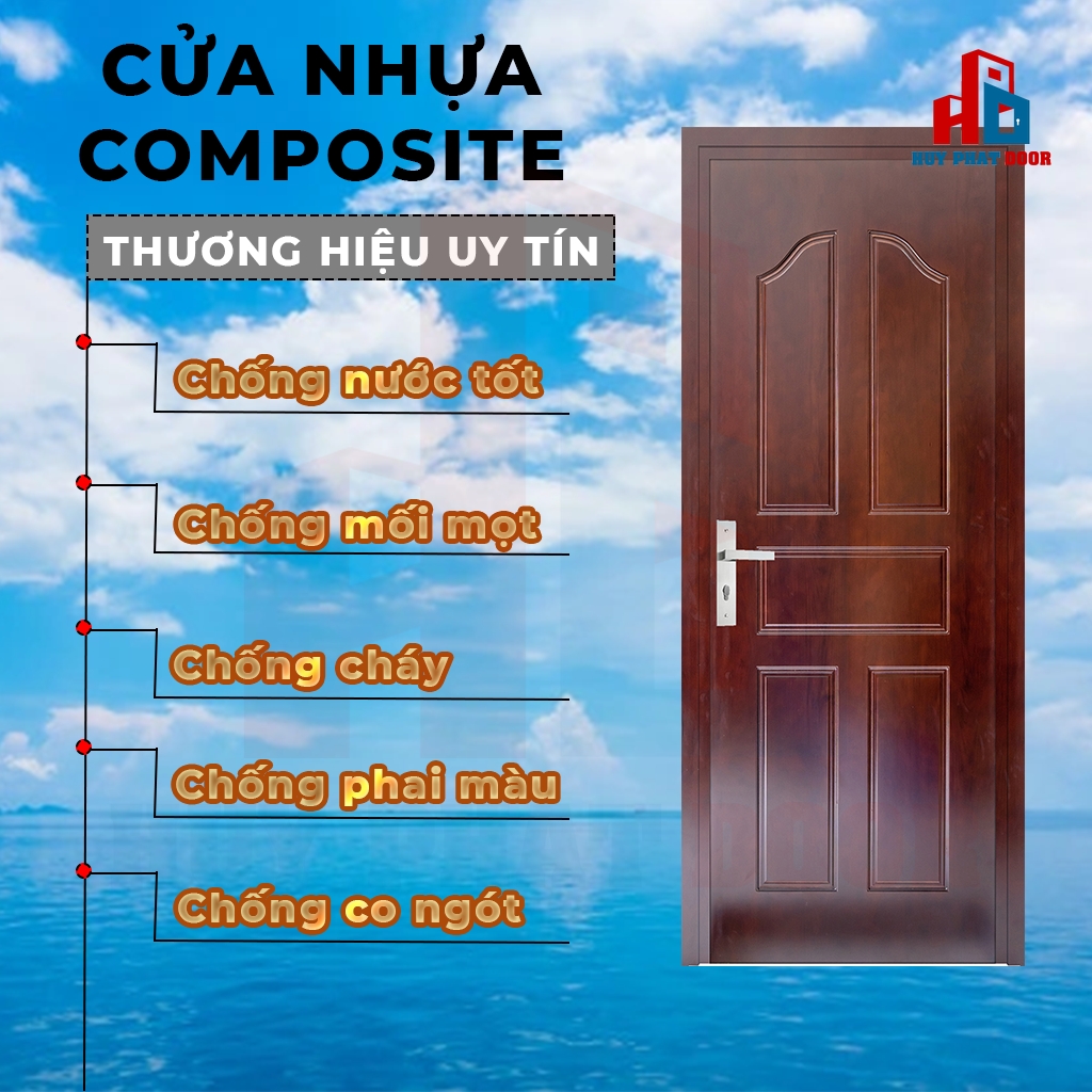 LỢI ÍCH NỔI BẬT CỦA CỬA NHỰA COMPOSITE TỪ HUYPHATDOOR