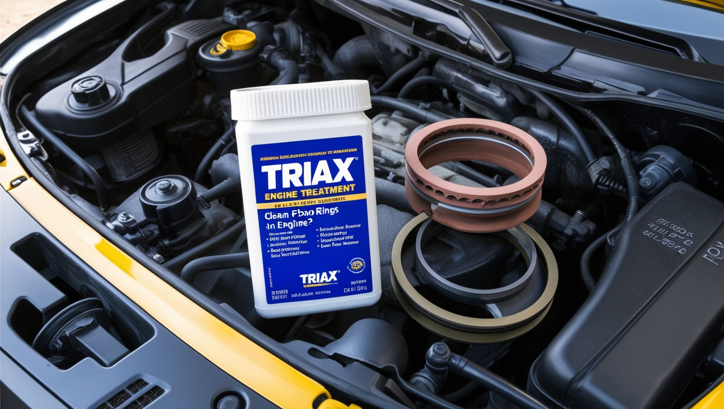 Does Triax Engine Oil Treatment Clean Piston Rings in Engine
