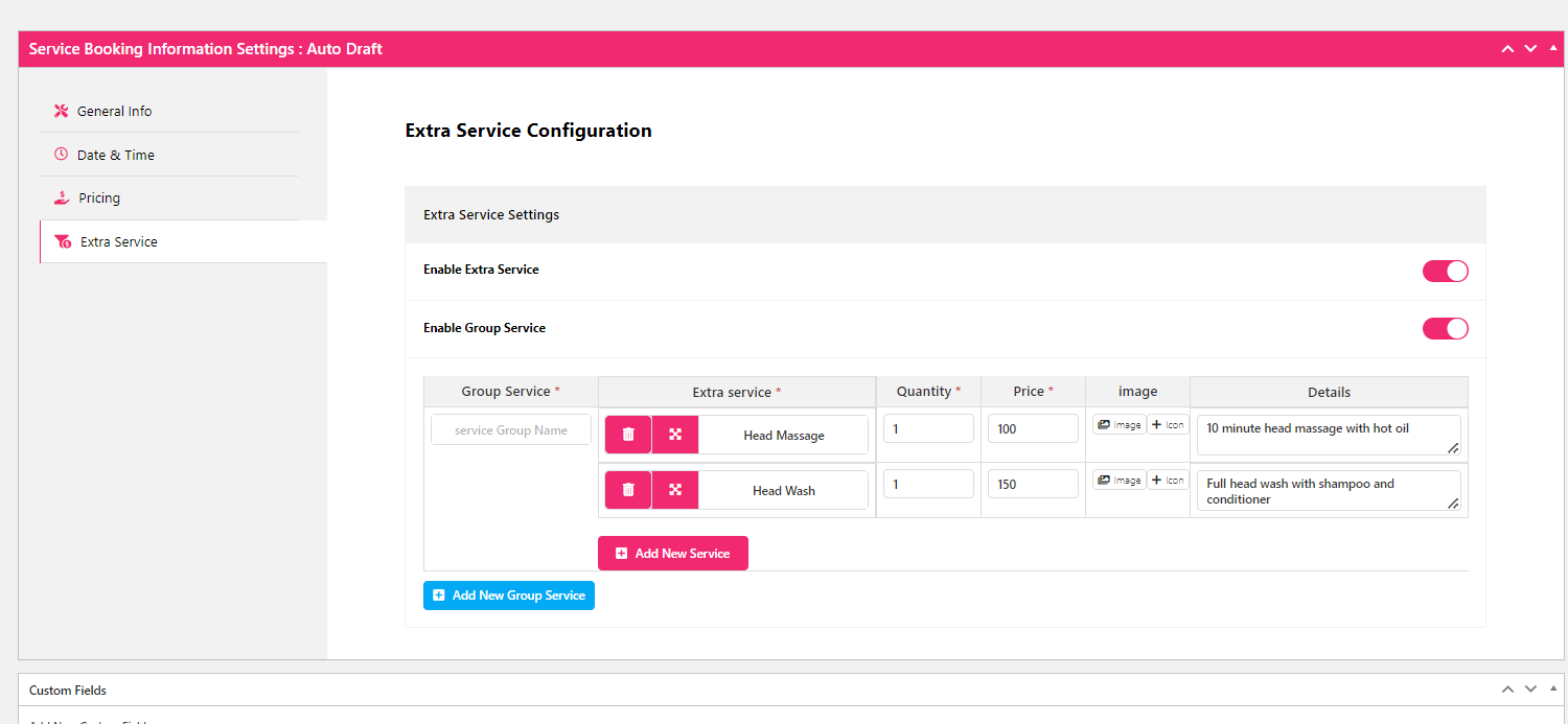 How to Make Salon website using WordPress Salon Booking Plugin 14
