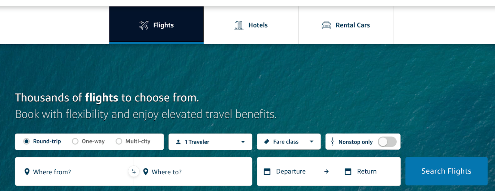 booking flights with capital one travel