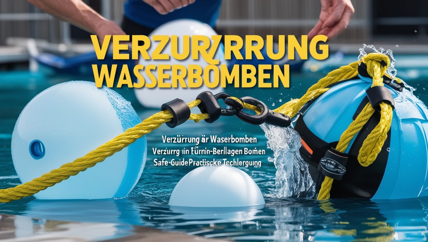 verzurrung wasserbomben