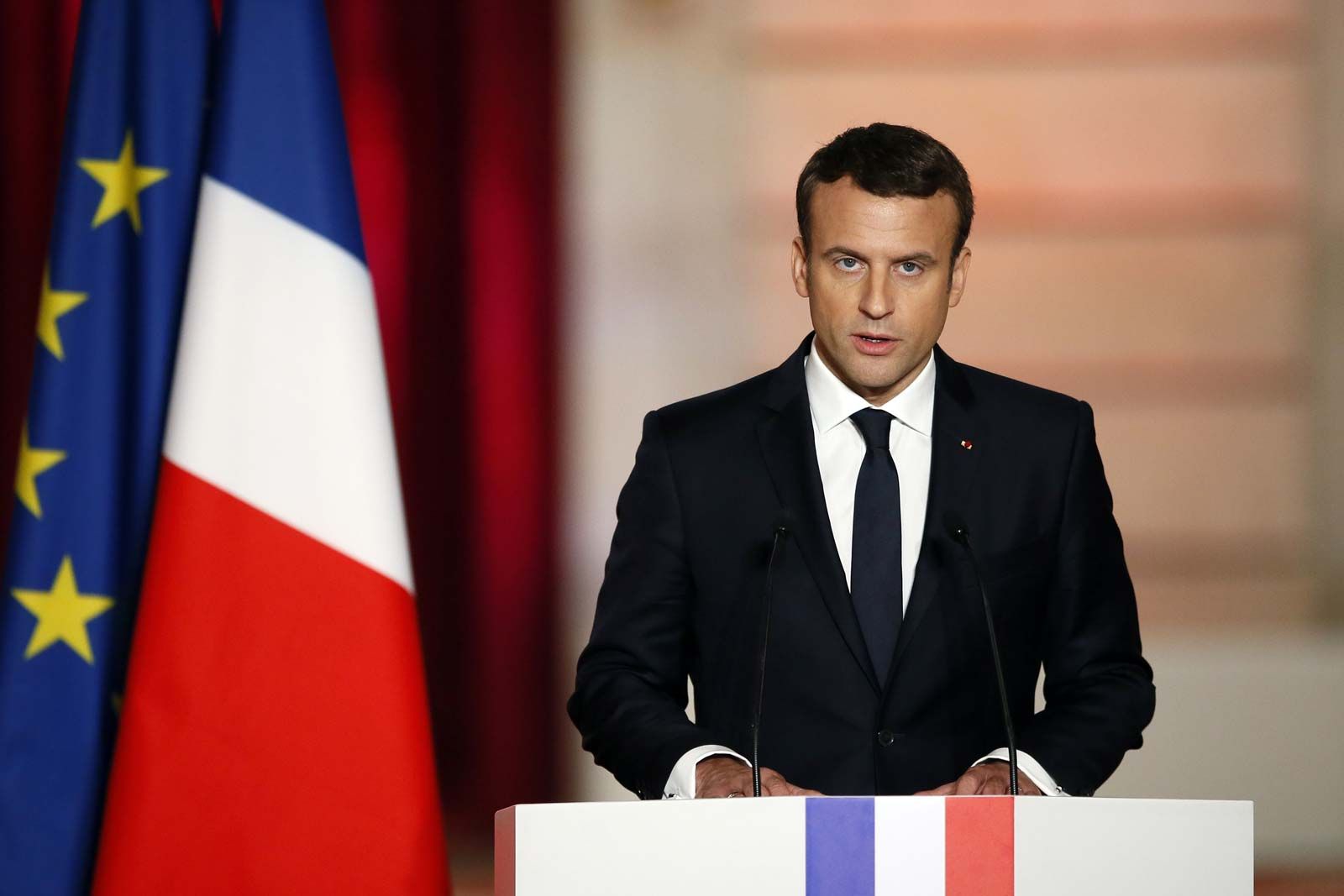 Emmanuel Macron French President
