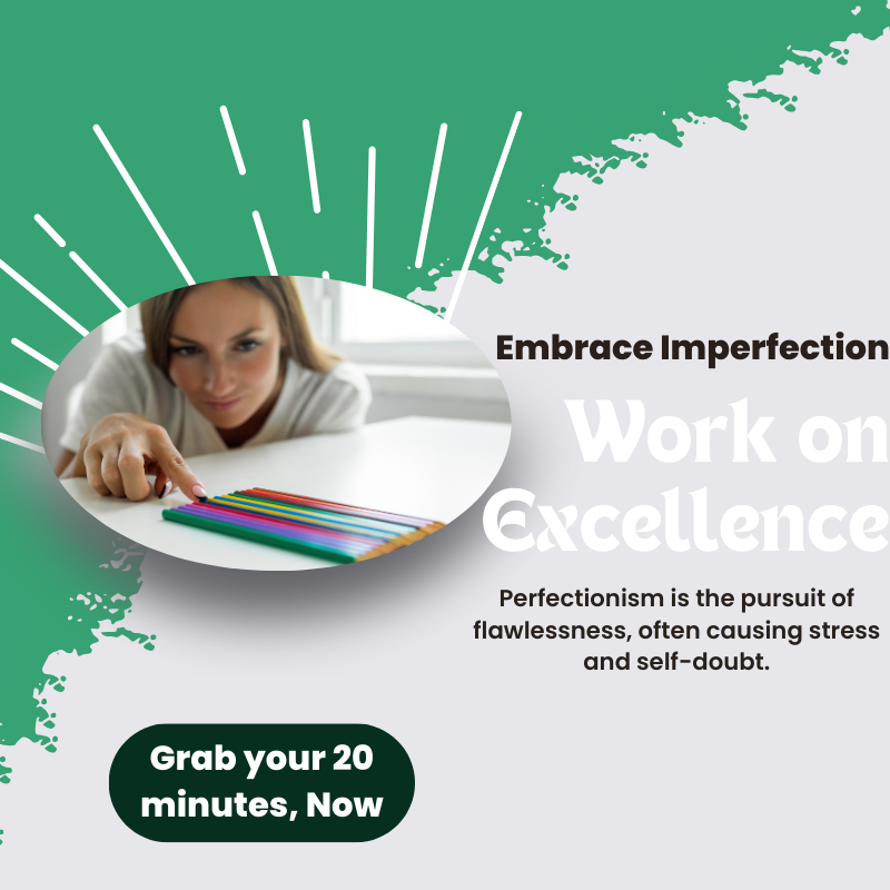 Discover Perfectionism Therapy: Embrace imperfections, reduce stress, and work on excellence today!