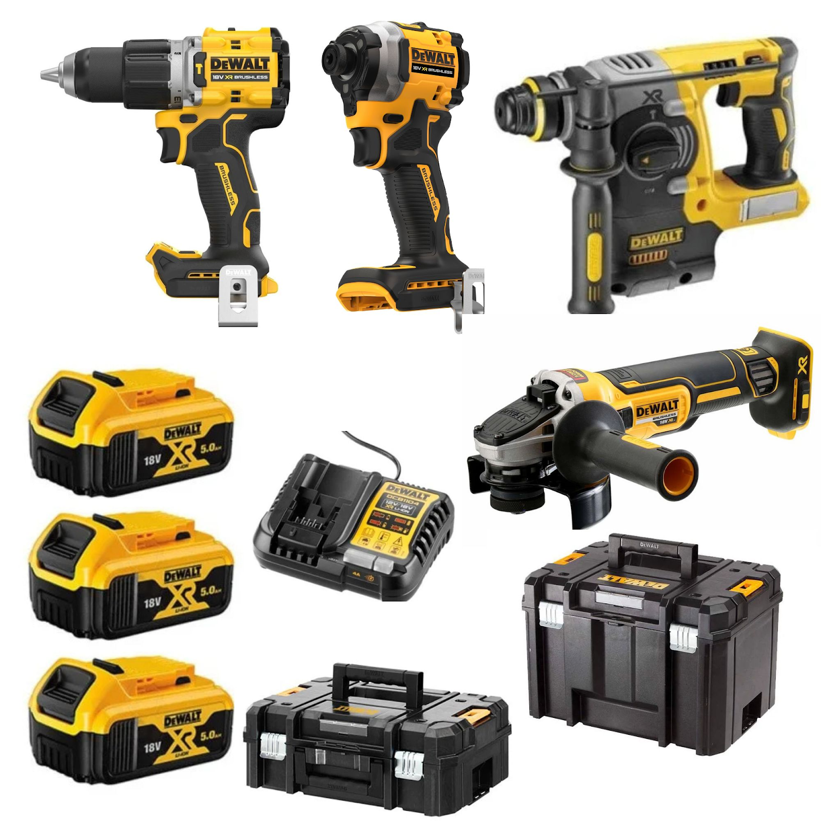 Globalbrico apresenta: Kits Profissionais Milwaukee e Dewalt em Campanha | GlobalBrico