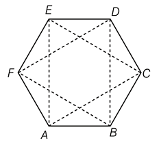 regular hexagon