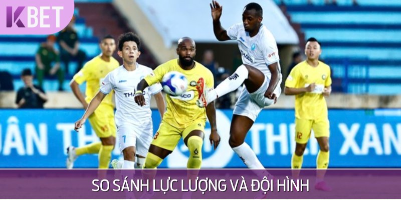 minh hoạ tổng quan đội hình 2 bên