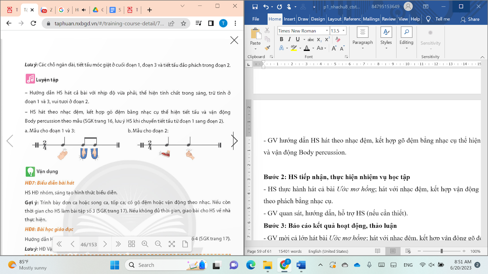 HOẠT ĐỘNG HÌNH THÀNH KIẾN THỨC