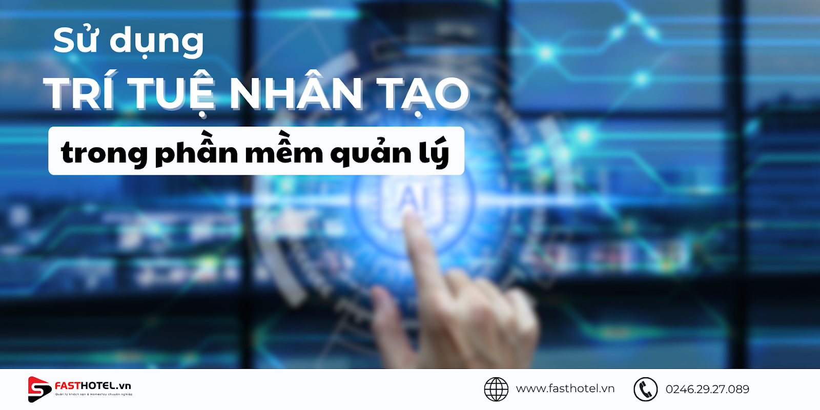 Sử dụng trí tuệ nhân tạo trong phần mềm quản lý