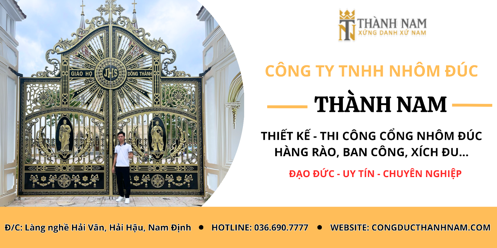 Cong Nhom Duc Thanh Nam – Prestigious Brand for High-quality Cast Aluminum Products