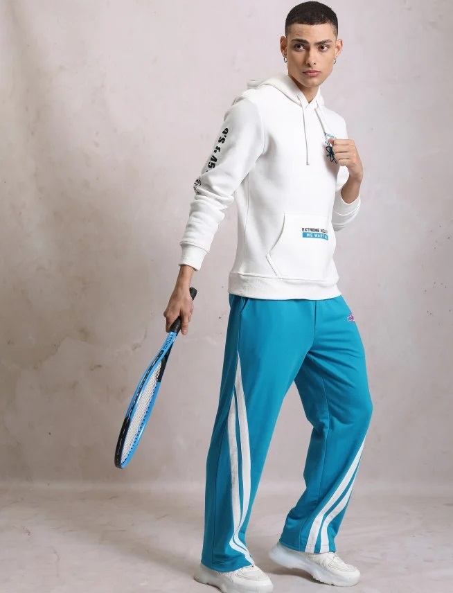 Relaxed fit track pants