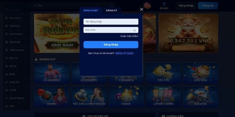 Lưu ý khi đăng nhập tài khoản sảnh game bài đổi thưởng