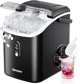 Nugget Ice Maker Countertop with Handle