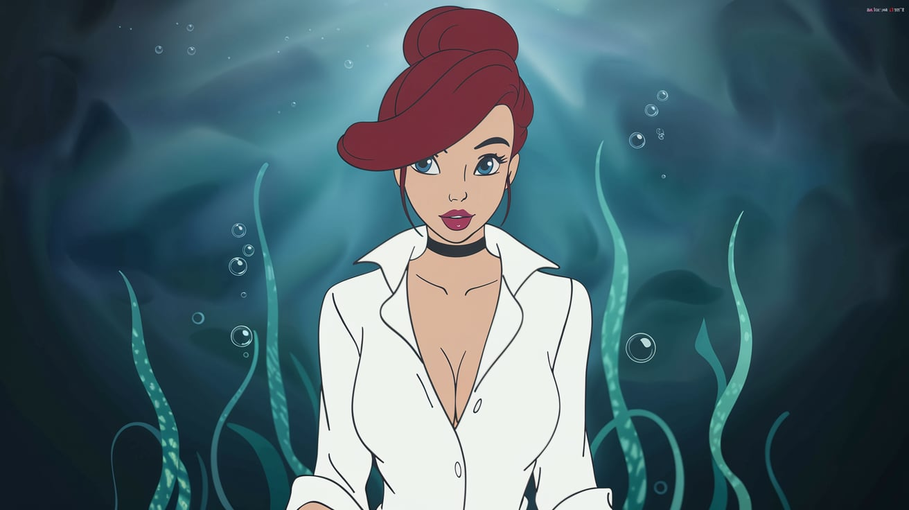 Ariel Disney Sexy FondD'ecran