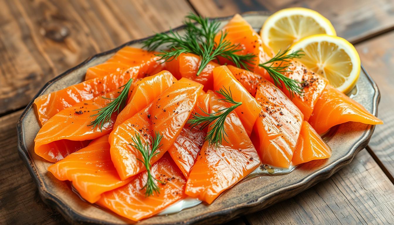 cold smoked salmon