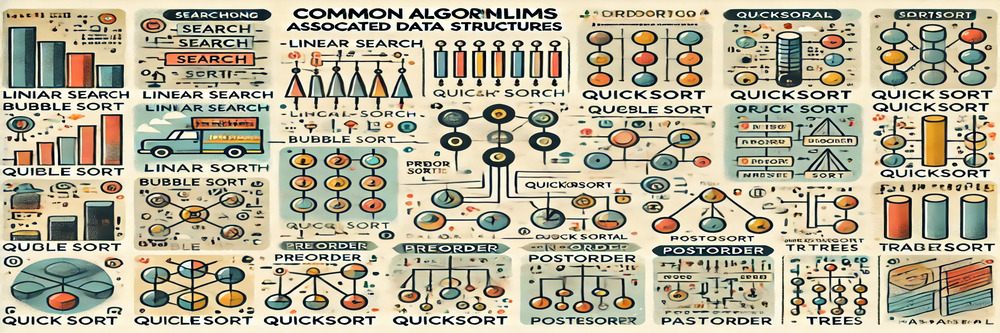 Common Algorithms Associated with Data Structures