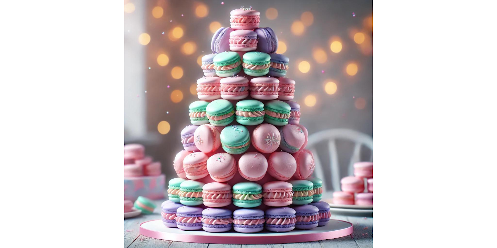 1. Macaron Towers