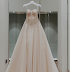 WOMEN LIGHT PINK BRIDAL DRESS