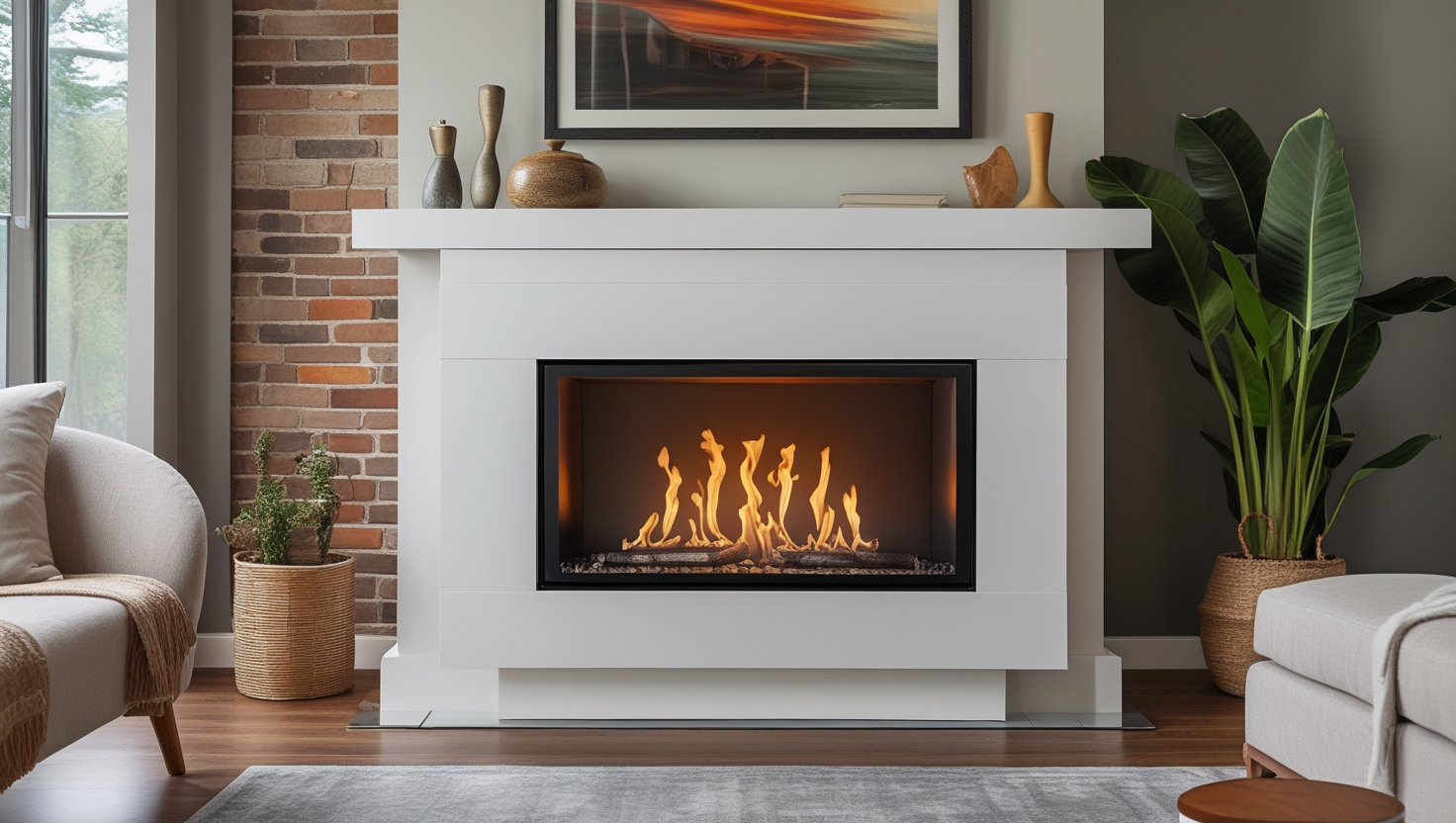 solvi fbd400rt-o/cg vent-free gas fireplace