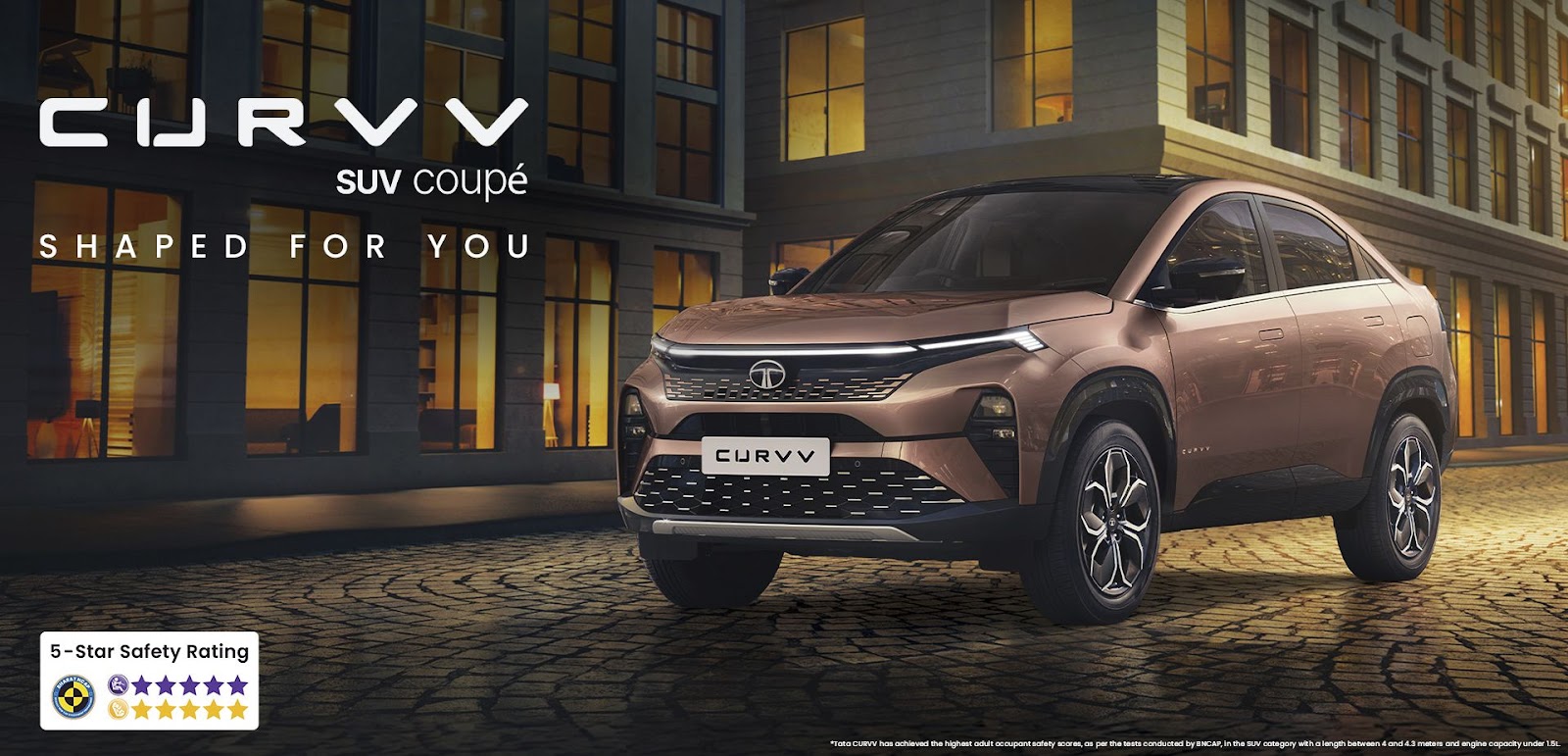 Tata Curvv stands out as the SUV that captures the spirit of the modern man. 