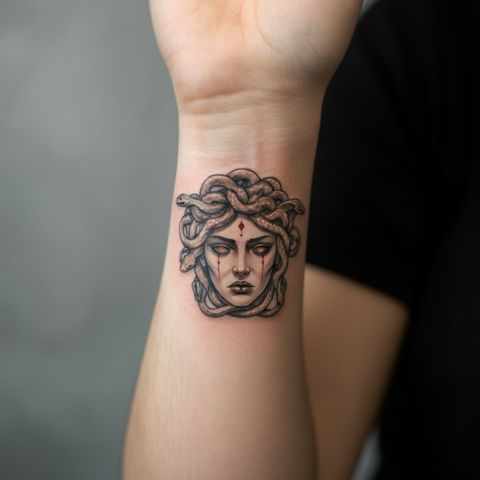Medusa Rope Tattoo