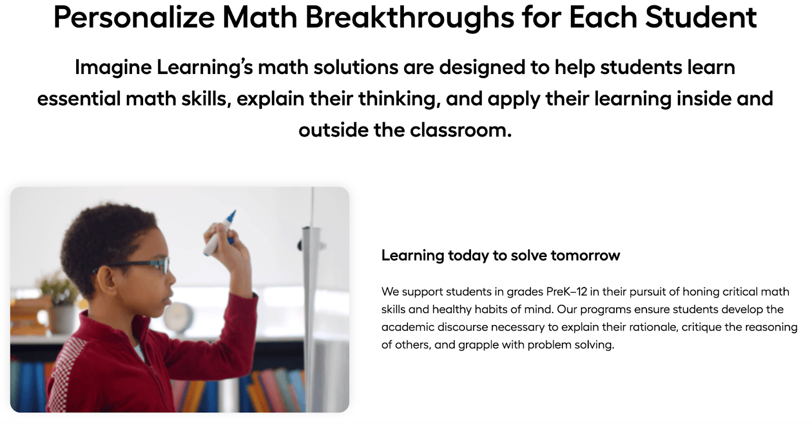 Imagine Math Think Through Math