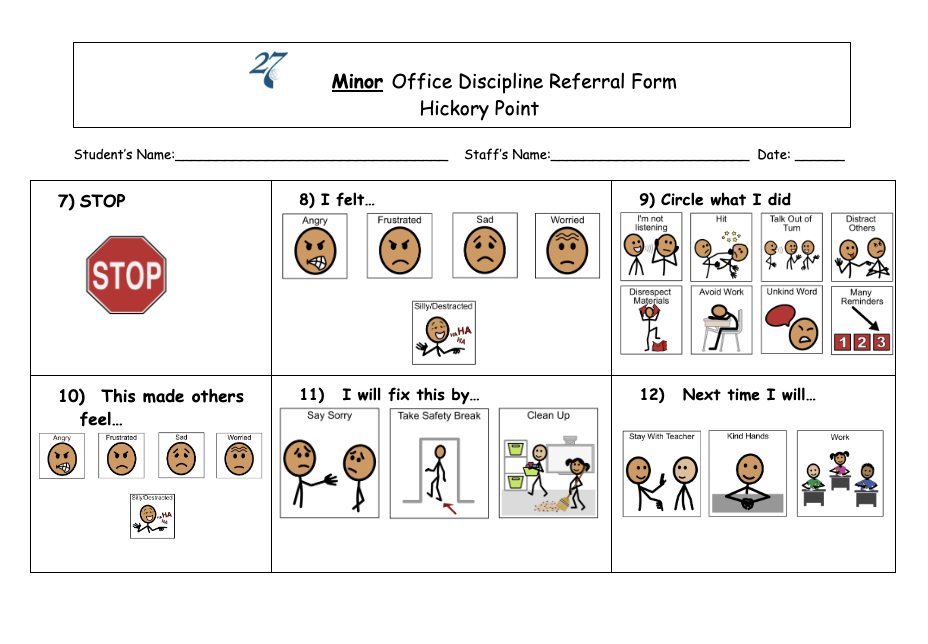 Minor Referral Form