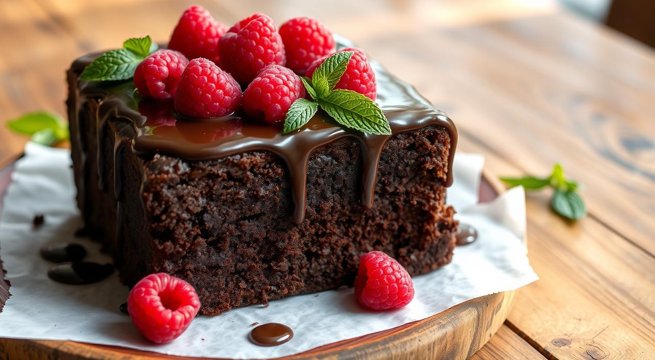 brownie cake mix cake