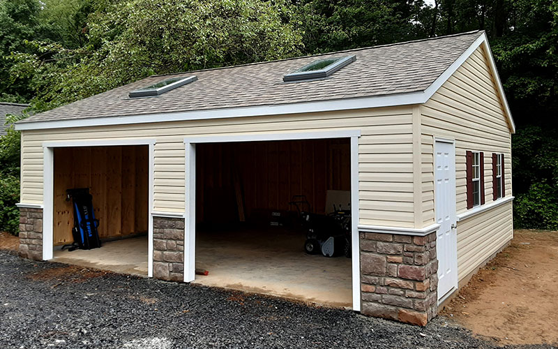 garage door width