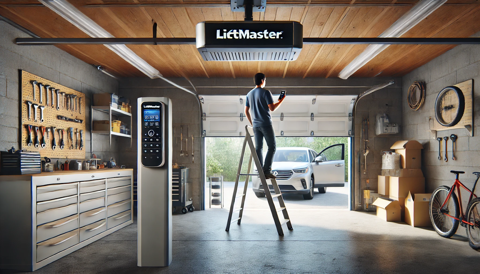 programming liftmaster garage door opener