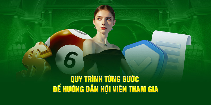 Quy trình từng bước để hướng dẫn hội viên tham gia