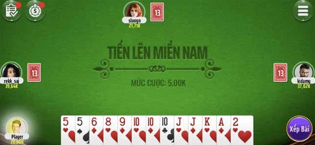 game bài tiến lên