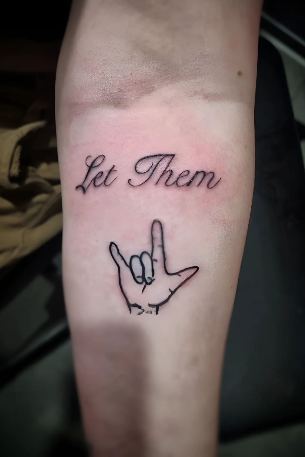 Small and Delicate Let Them Tattoo Ideas