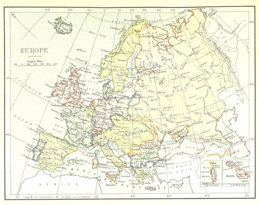 Geopolitical map