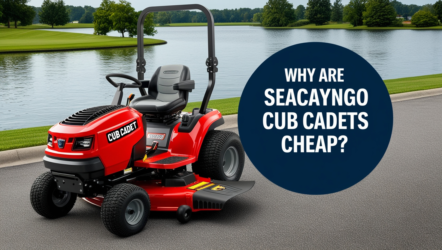 Why are Seacayngo Cub Cadets cheap