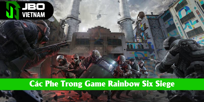 Các phe đối lập xuất hiện trong Rainbow 6