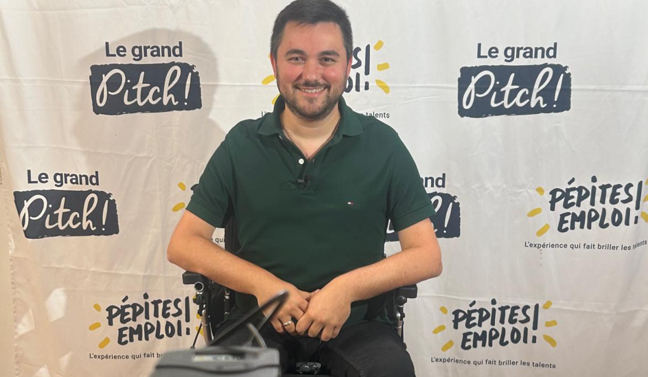 Jérémy, participant (et vainqueur) au Grand Pitch 2024 et recruté deux fois suite au Grand Dating.