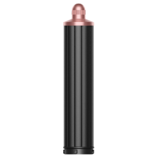 A black cylinder with a pink top  Description automatically generated