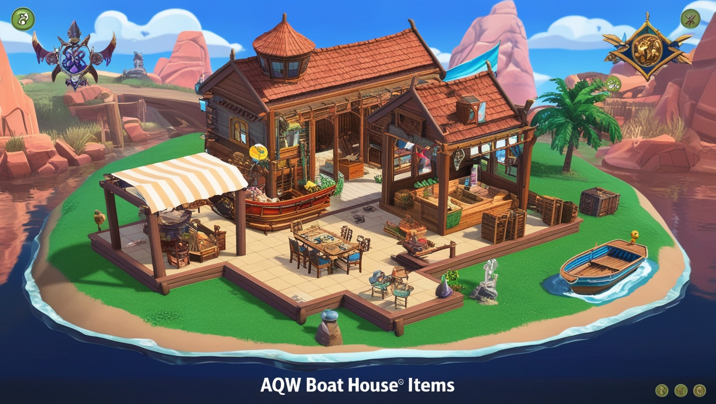 AQW Boat House Items