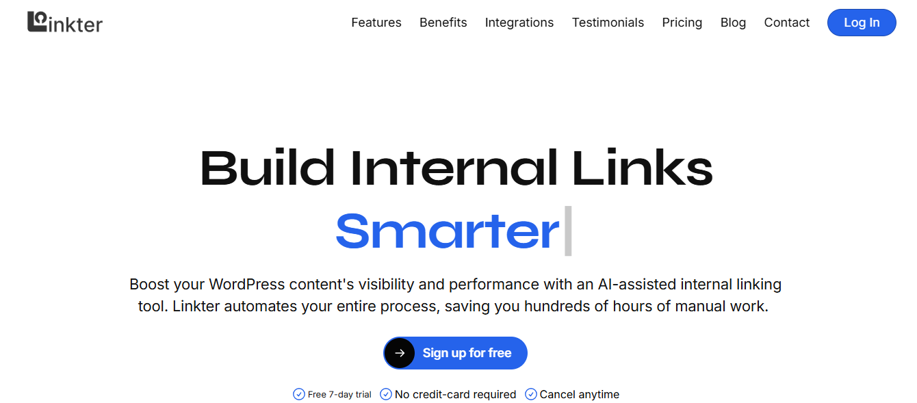 Best AI Tools in 2025 - Screenshot of Linker Top AI Tools
