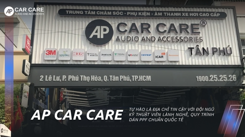 AP Car Care là địa chỉ uy tín để dán PPF tại TP.HCM