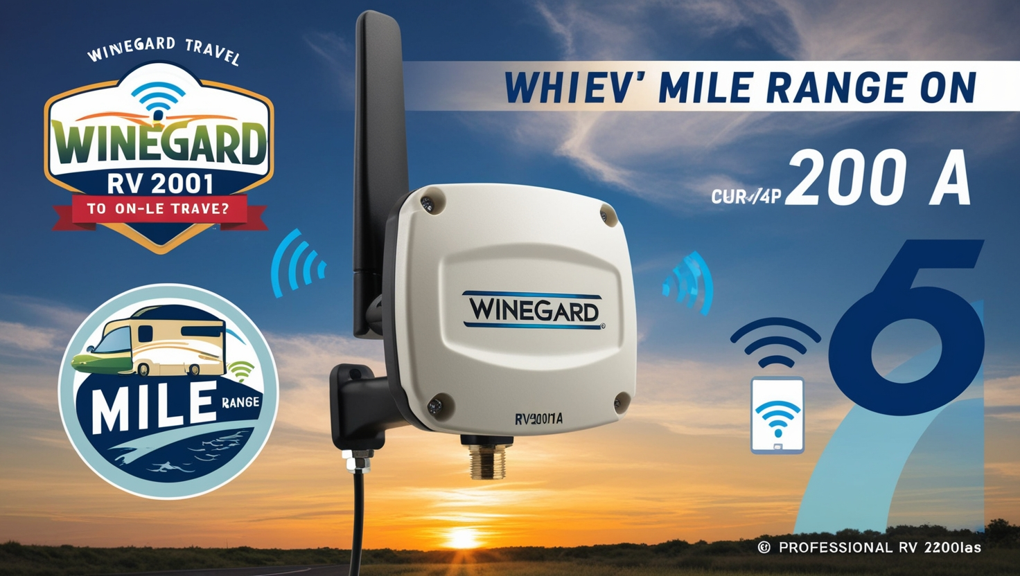 Whats the Mile Range on a Winegard RV2001A