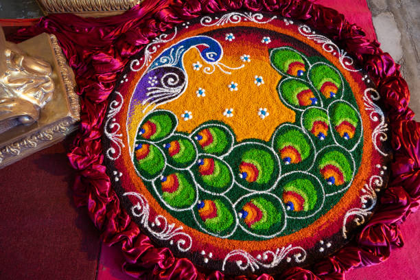 rangoli designs for weddings