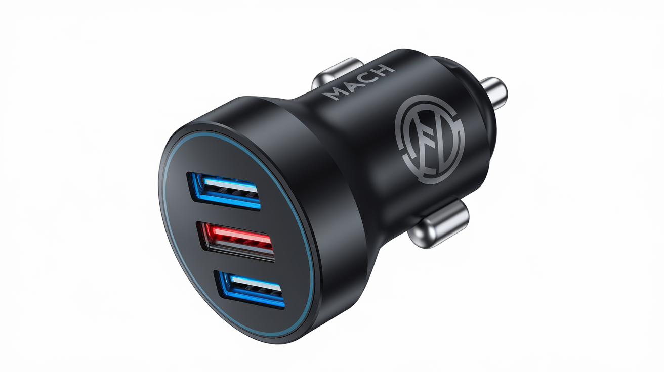  March 3 78W Super Fast Triple Car Charger Wholesale