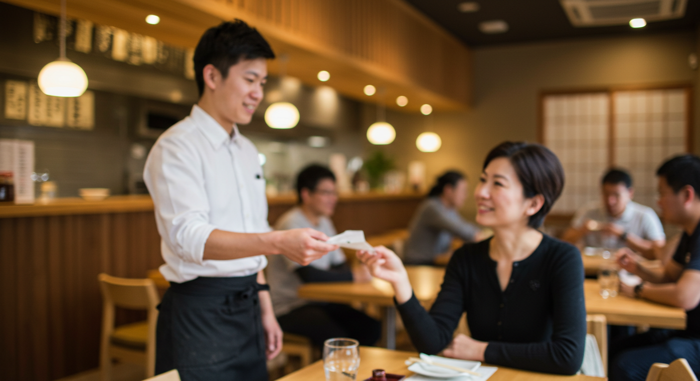 チップ文化がないことを理解する