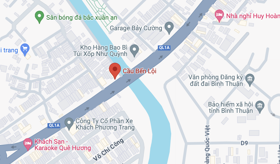 điểm đón trả khách của nhà xe trọng thuỷ limousine tại binh thuận