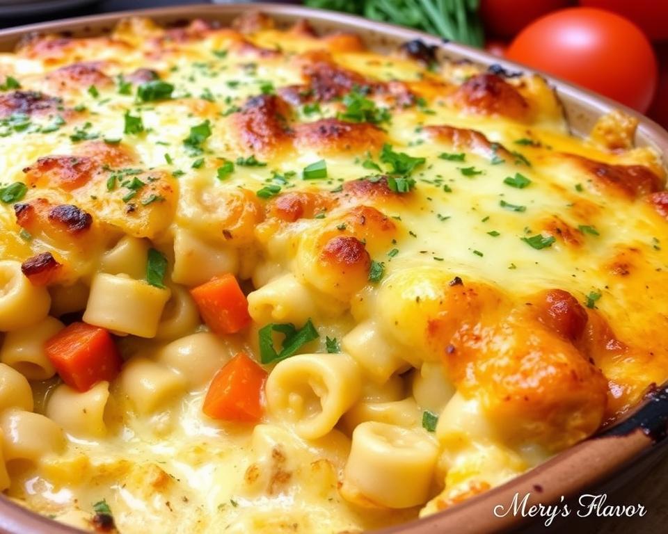 Baked Chicken Pasta Casserole