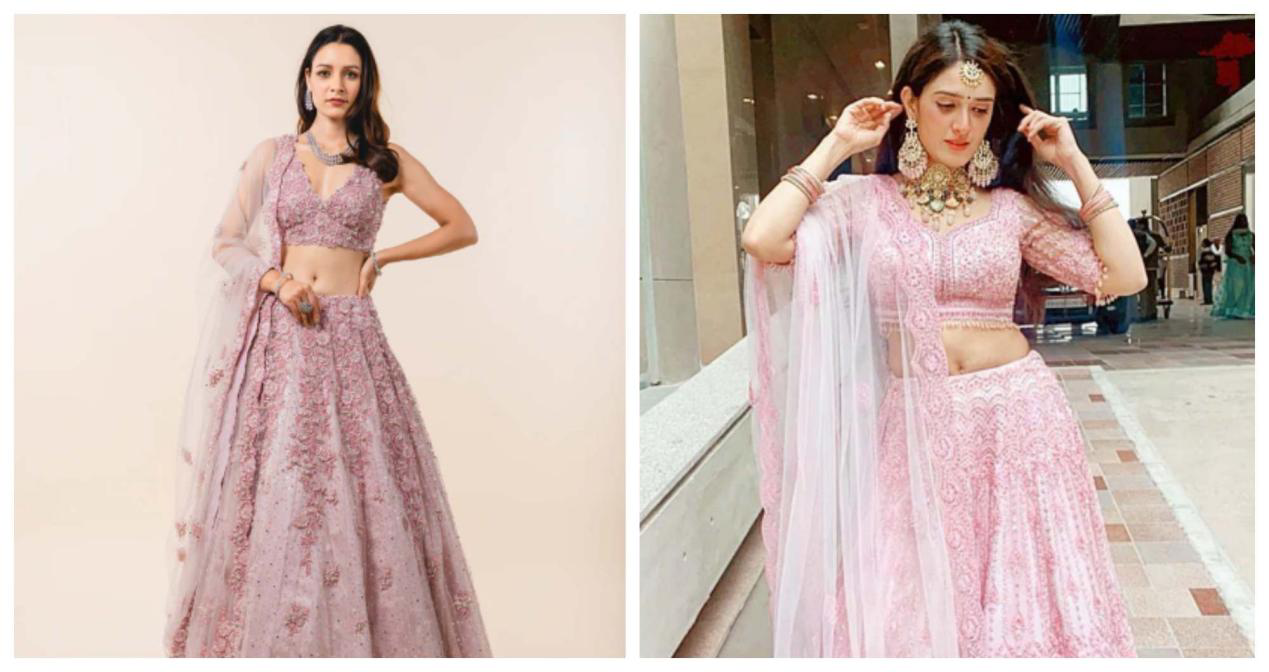 Powder Pink Lehenga