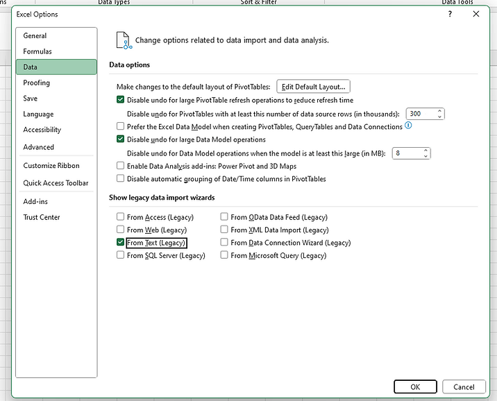 Setting a Text Qualifier When Importing Data into Excel