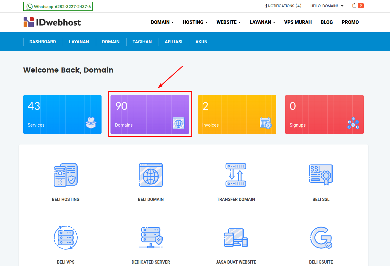 Cara Setting Domain Custom Ke Blogspot